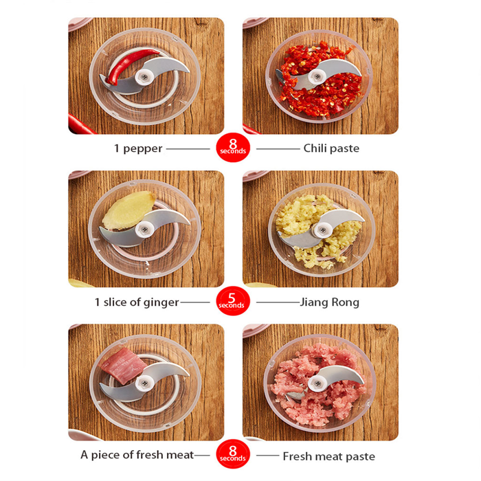 Buy Mini Blender Garlic Chopper Electric Food Wireless Chopper Food buy-mini-blender-garlic-chopper-electric-food-wireless-chopper-food